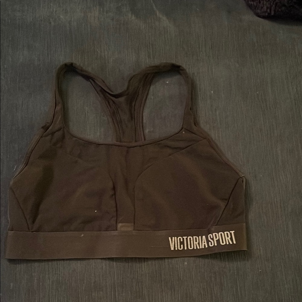 Black and Grey Victoria Secret Sports Bras